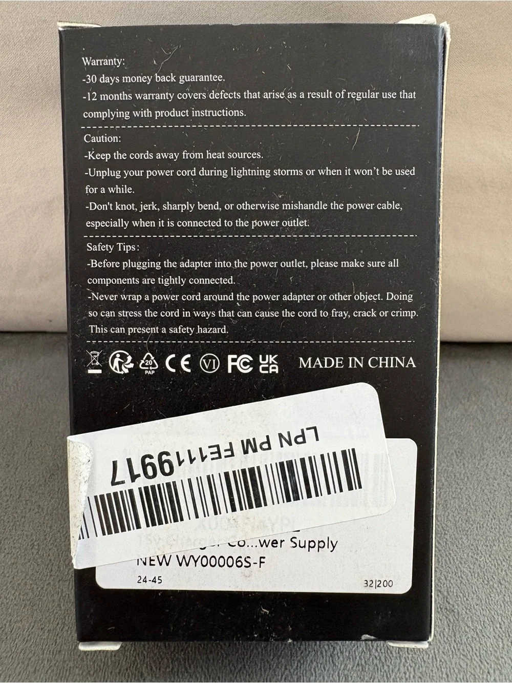 Black AC Adapter Charger for Cell Phones & Accessories